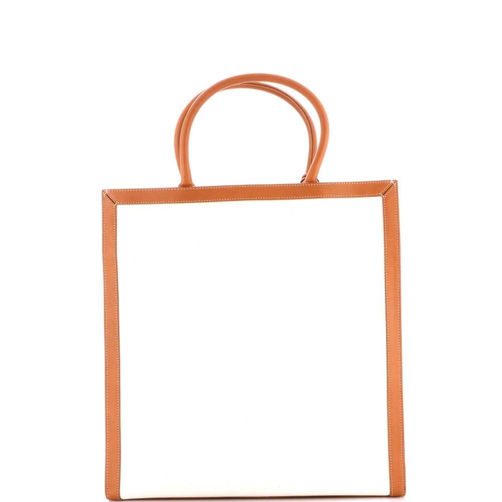 Celine Vertical Cabas Tote Canvas With #210315C11B - Picture 4 of 9